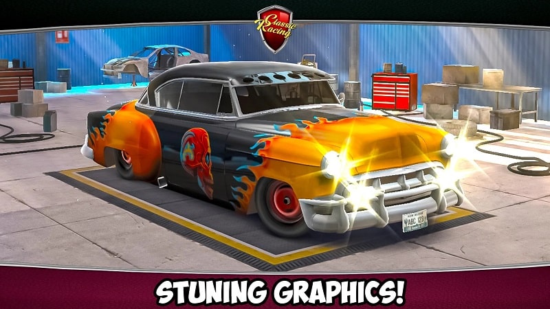 Trải nghiệm Classic Drag Racing Car Game MOD APK