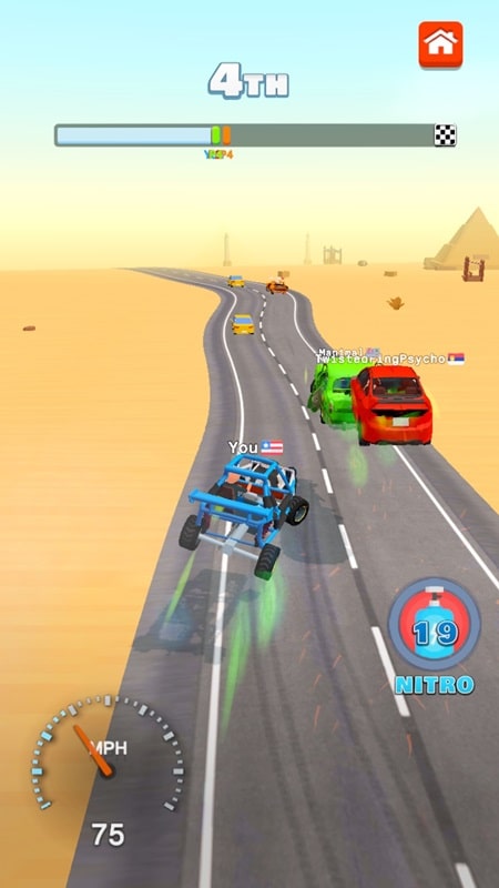 Khám phá tính năng đặc biệt của MOD APK Idle Racer